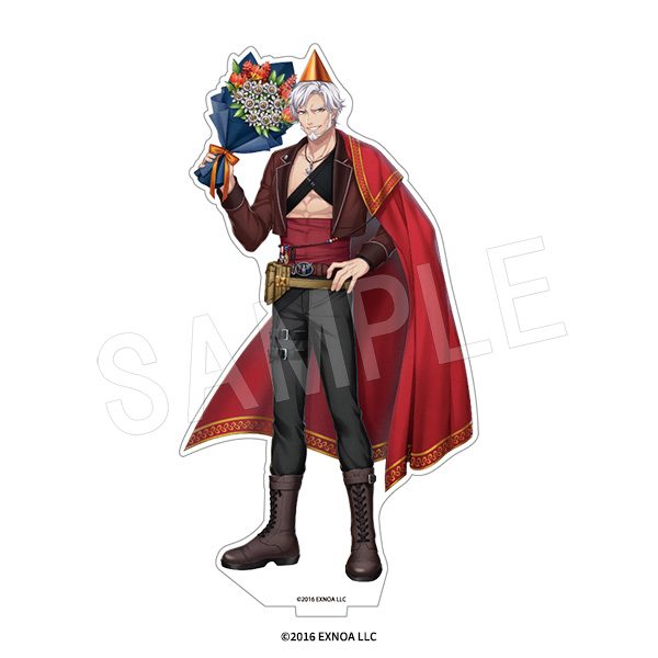 文豪とアルケミスト アクリルフィギュアスタンド 花の贈り物異装Ver. ヘミングウェイ ("Bungo to Alchemist" Acrylic Figure Stand Flower Gift Wear Ver. Hemingway)