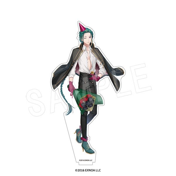 文豪とアルケミスト アクリルフィギュアスタンド 花の贈り物異装Ver. ボードレール ("Bungo to Alchemist" Acrylic Figure Stand Flower Gift Wear Ver. Baudelaire)