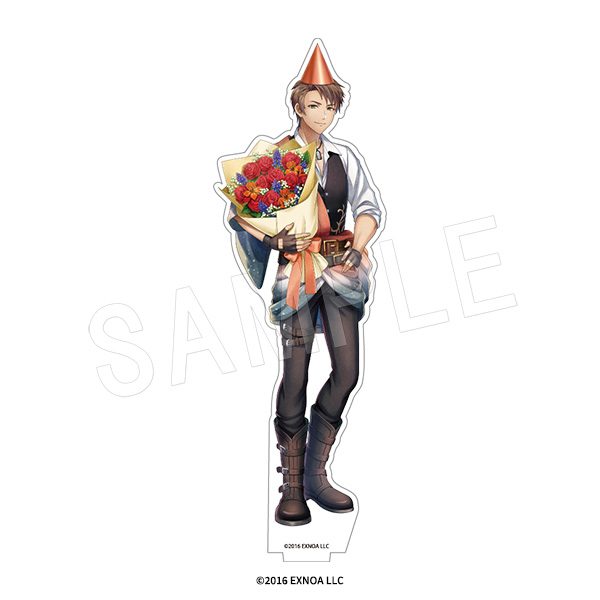 文豪とアルケミスト アクリルフィギュアスタンド 花の贈り物異装Ver. 佐藤春夫 ("Bungo to Alchemist" Acrylic Figure Stand Flower Gift Wear Ver. Sato Haruo)