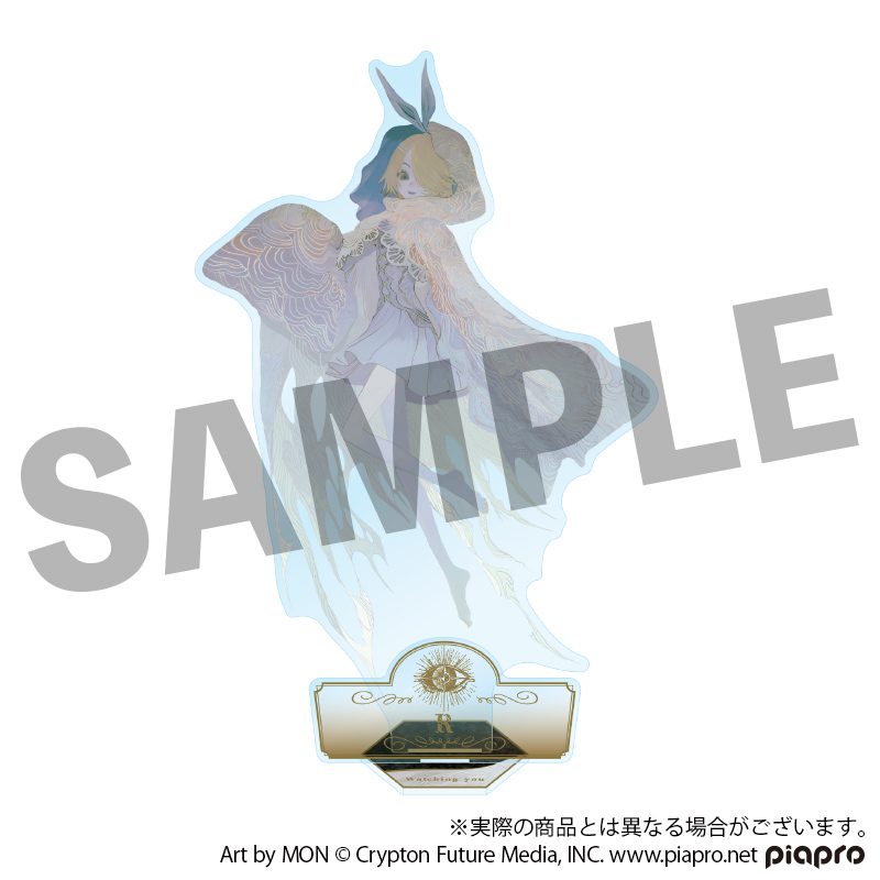 STEAKA ヲチラレ 初音ミク×オバケン Afterparty BIGアクリルスタンド アール (STEAKA Wochirare Hatsune Miku x Obaken Afterparty Big Acrylic Stand R)