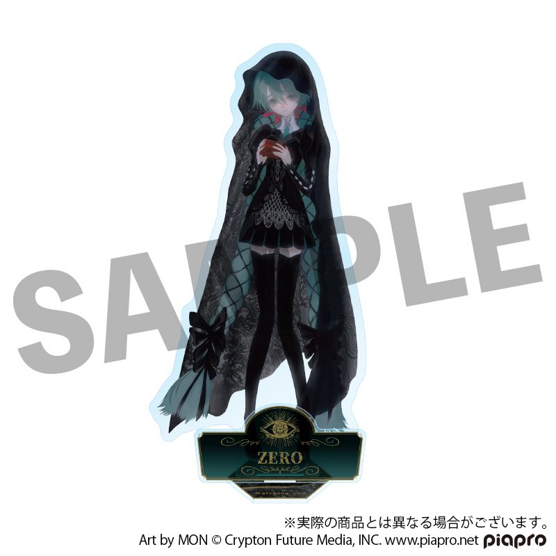 STEAKA ヲチラレ 初音ミク×オバケン Afterparty BIGアクリルスタンド ゼロ (STEAKA Wochirare Hatsune Miku x Obaken Afterparty Big Acrylic Stand Zero)