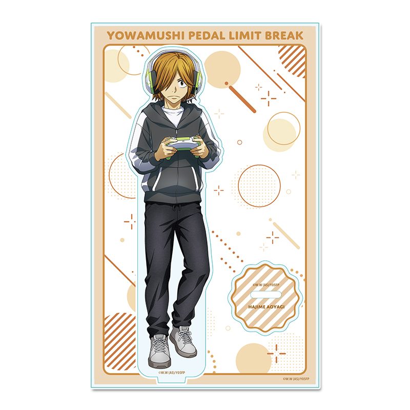 弱虫ペダル LIMIT BREAK 描き下ろしアクリルスタンド お仕事チャレンジ!Ver. 青八木一 ("Yowamushi Pedal LIMIT BREAK" Original Illustration Acrylic Stand Work Challenge! Ver. Aoyagi Hajime)