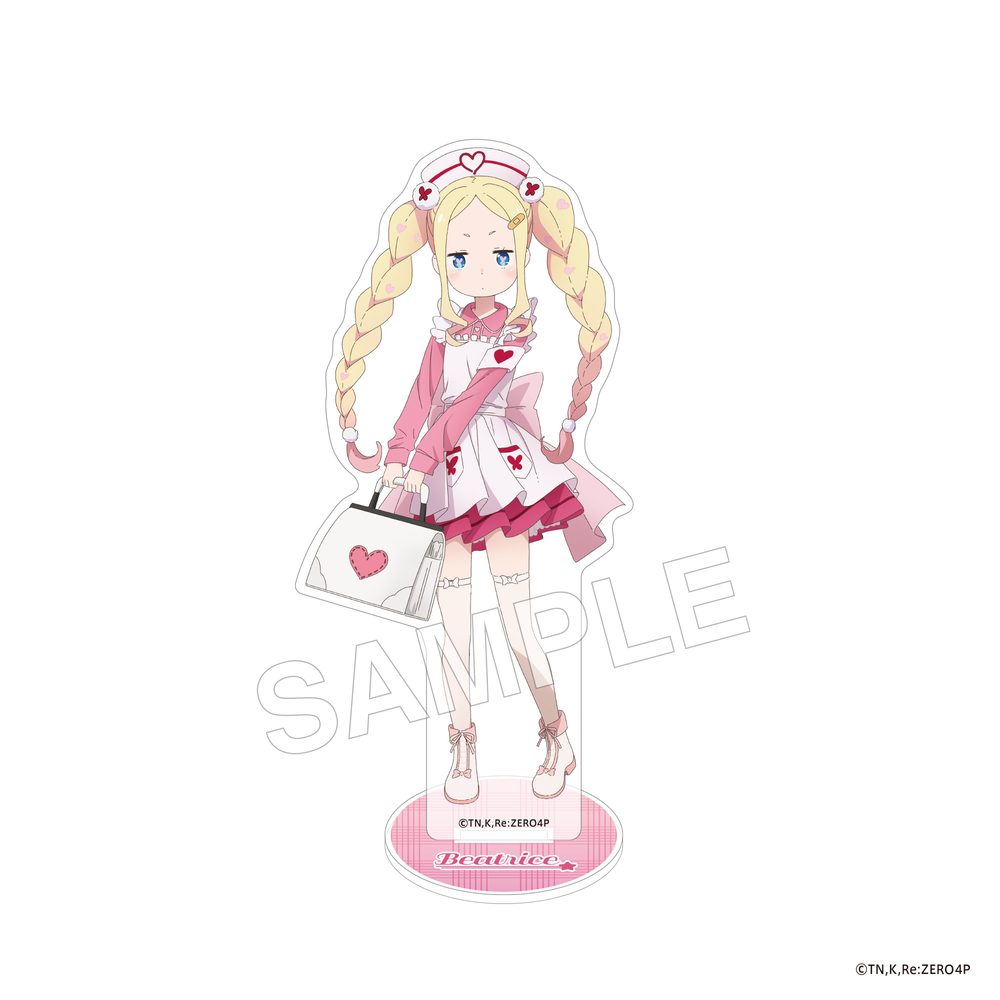 Re:ゼロから始める異世界生活 アクリルスタンドフィギュア ナースメイドコスVer. ベアトリス ("Re:Zero kara Hajimeru Isekai Seikatsu" Acrylic Stand Figure Nurse Maid Costume Ver. Beatrice)