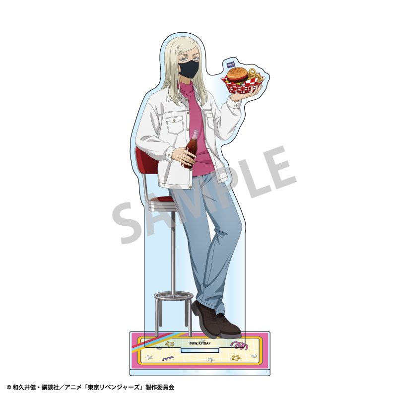 東京リベンジャーズ アクリルスタンド 三途春千夜 Welcome diner ("Tokyo Revengers" Acrylic Stand Sanzu Haruchiyo Welcome Diner)