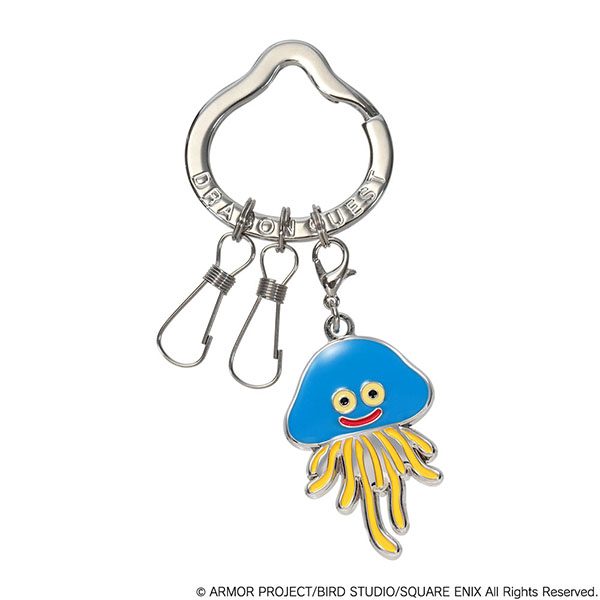 ドラゴンクエスト スマイルスライム メタルキーリング ホイミスライム ("Dragon Quest" Smile Slime Metal Key Ring Healslime)
