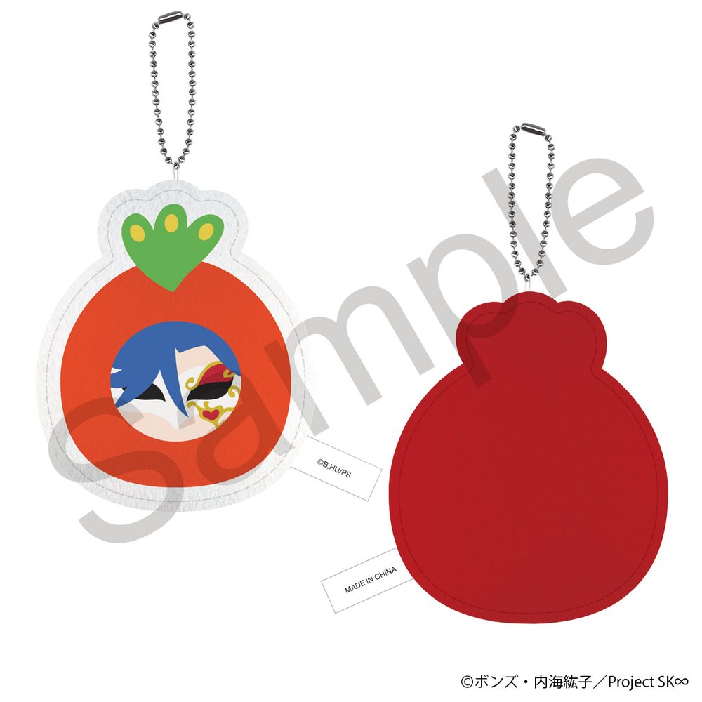 SK∞ エスケーエイト まんまるアニマルししゅうキーホルダー ADAM ("SK8 the Infinity" Manmaru Animal Embroidery Key Chain Adam)