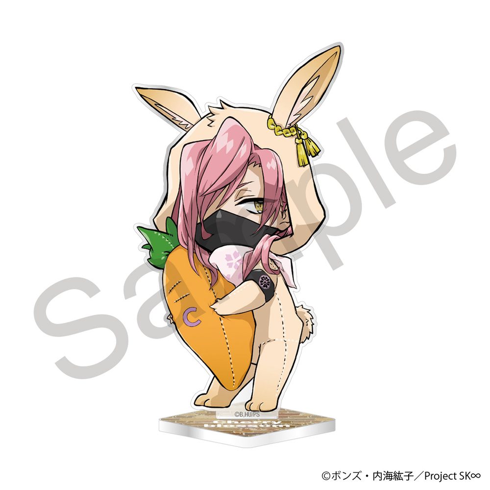 SK∞ エスケーエイト アクリルスタンド 2022アニマルVer. Cherry blossom ("SK8 the Infinity" Acrylic Stand 2022 Animal Ver. Cherry blossom)
