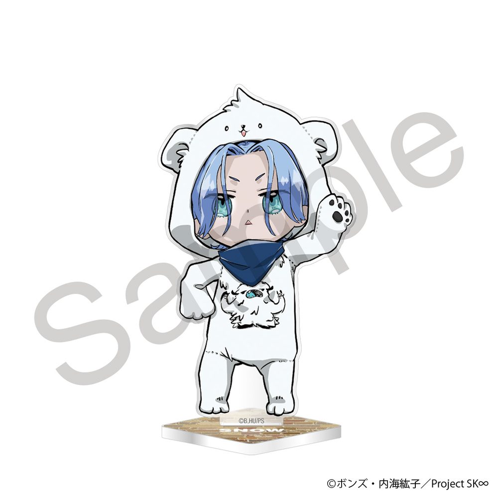 SK∞ エスケーエイト アクリルスタンド 2022アニマルVer. SNOW ("SK8 the Infinity" Acrylic Stand 2022 Animal Ver. SNOW)