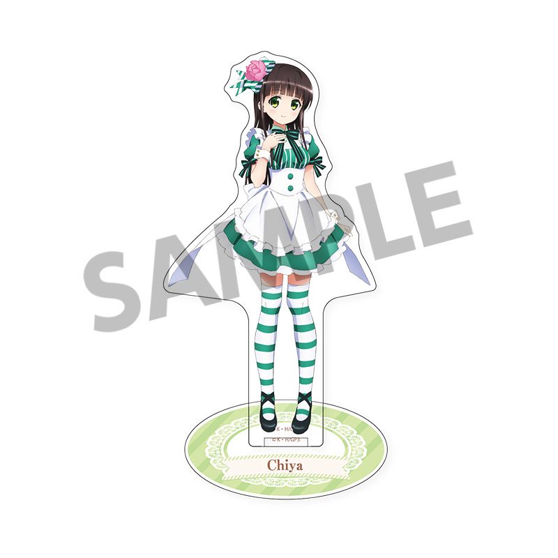 ご注文はうさぎですか? BLOOM 描き下ろしアクリルスタンド 千夜 ("Is the order a rabbit? BLOOM" Original Illustration Acrylic Stand Chiya)