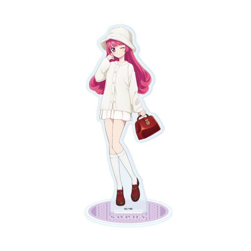 アクリルスタンド アイカツ!×プリパラ THE MOVIE -出会いのキセキ!- 06 そふぃ(描き下ろしイラスト) (Acrylic Stand "Aikatsu! x PriPara The Movie: A Miracle Encounter!" 06 Sophy (Original Illustration))
