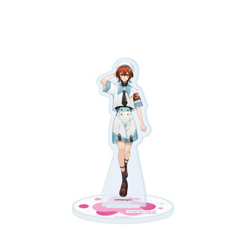 アクリルスタンド 連れてって!るるぶさん 07 るるぶ横浜(公式イラスト) (Acrylic Stand "Tsuretette! Rurubu-san" 07 Rurubu Yokohama (Official Illustration))
