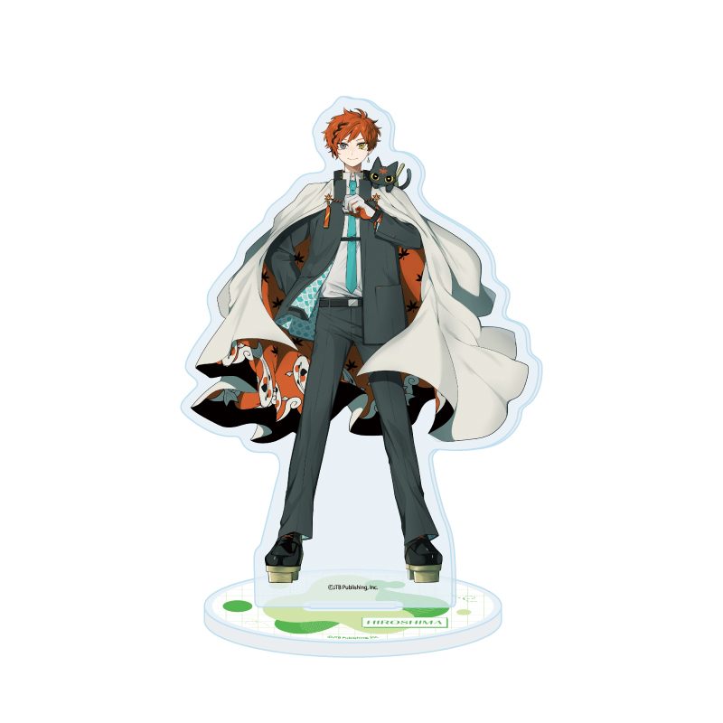 アクリルスタンド 連れてって!るるぶさん 09 るるぶ広島宮島(公式イラスト) (Acrylic Stand "Tsuretette! Rurubu-san" 09 Rurubu Hiroshima Miyajima (Official Illustration))