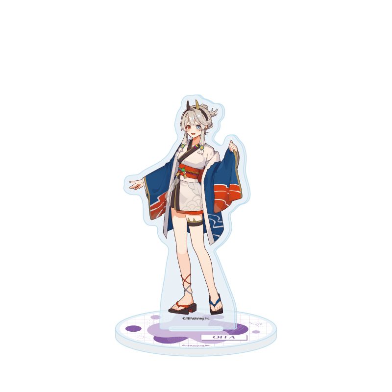アクリルスタンド 連れてって!るるぶさん 10 るるぶ大分別府(公式イラスト) (Acrylic Stand "Tsuretette! Rurubu-san" 10 Rurubu Oita Beppu (Official Illustration))