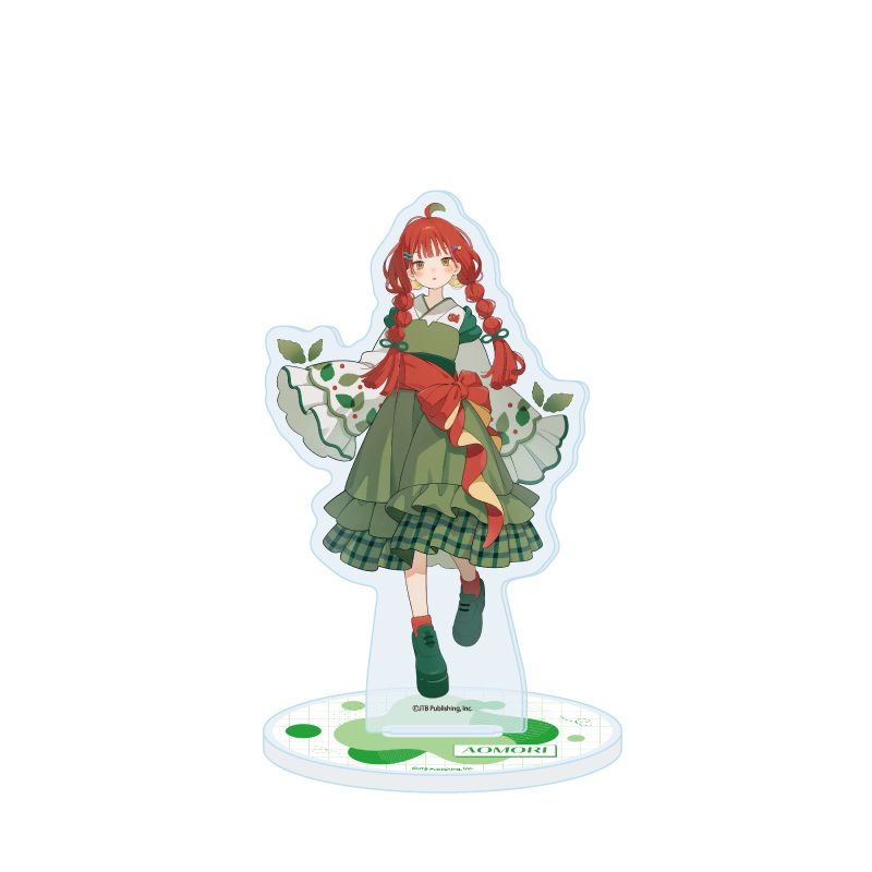 アクリルスタンド 連れてって!るるぶさん 12 るるぶ青森(公式イラスト) (Acrylic Stand "Tsuretette! Rurubu-san" 12 Rurubu Aomori (Official Illustration))
