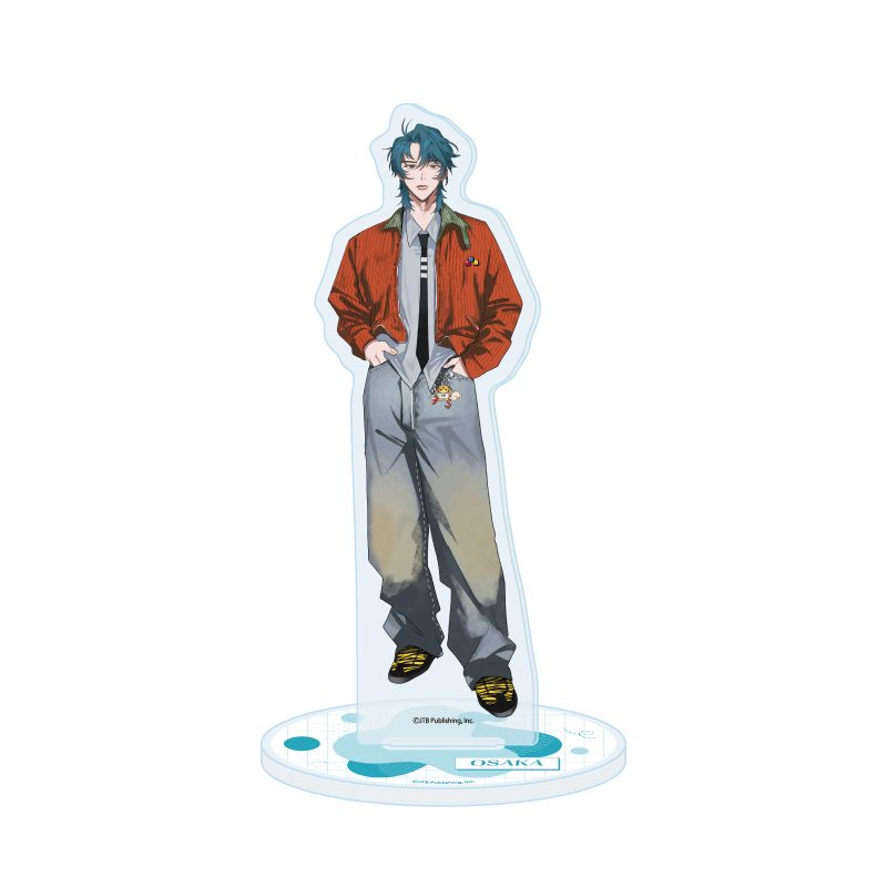 アクリルスタンド 連れてって!るるぶさん 13 るるぶ大阪(公式イラスト) (Acrylic Stand "Tsuretette! Rurubu-san" 13 Rurubu Osaka (Official Illustration))
