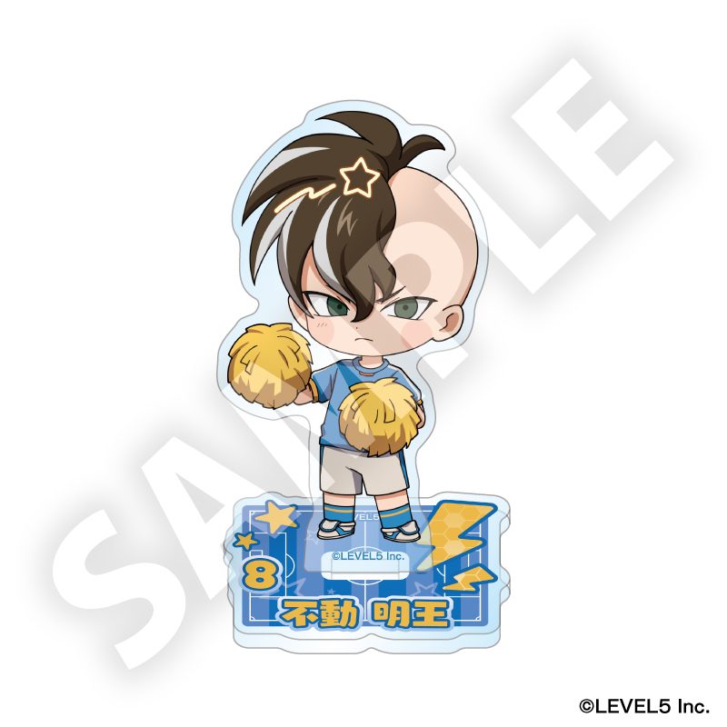 イナズマイレブン 英雄たちのヴィクトリーロード フレフレンズアクリルスタンド 不動明王 ("Inazuma Eleven: Victory Road" Furefriends Acrylic Stand Fudo Akio)