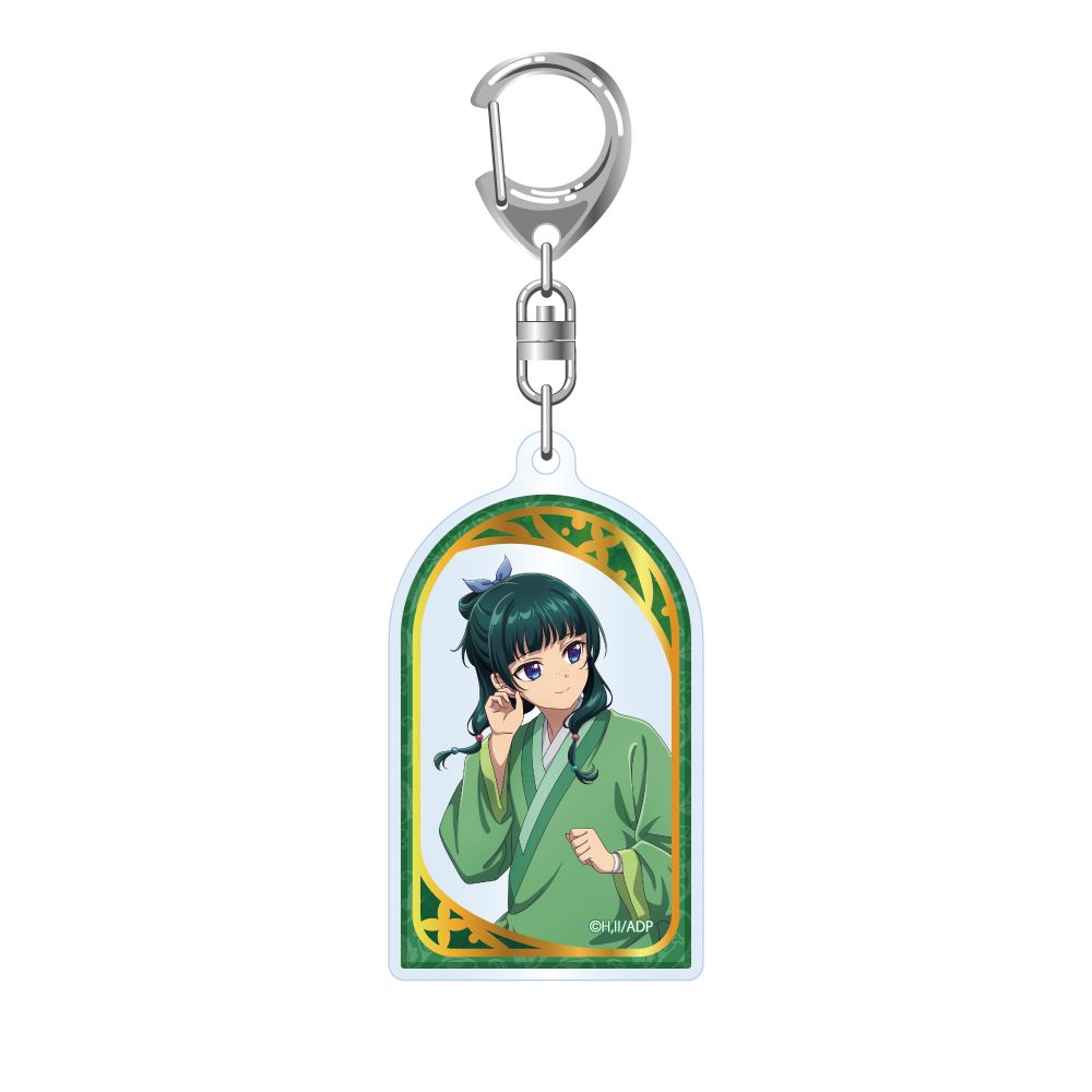 薬屋のひとりごと 箔押しアクリルキーホルダー 猫猫(後宮Ver.) ("The Apothecary Diaries" Gilding Acrylic Key Chain Maomao (Rear Palace Ver.))