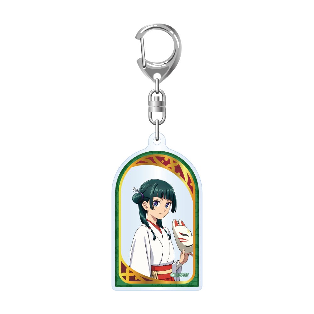 薬屋のひとりごと 箔押しアクリルキーホルダー 猫猫(狐の里Ver.) ("The Apothecary Diaries" Gilding Acrylic Key Chain Maomao (Fox Village Ver.))