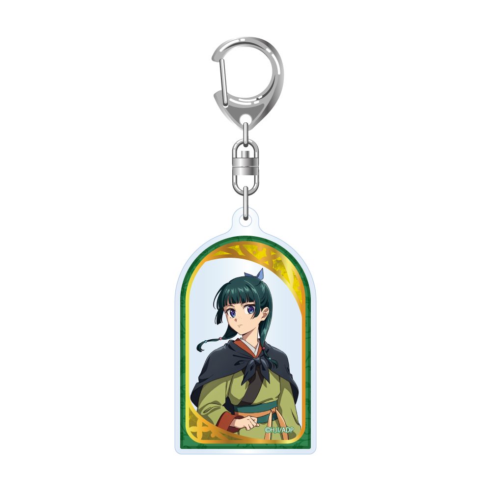 薬屋のひとりごと 箔押しアクリルキーホルダー 猫猫(砦Ver.) ("The Apothecary Diaries" Gilding Acrylic Key Chain Maomao (Fortress Ver.))