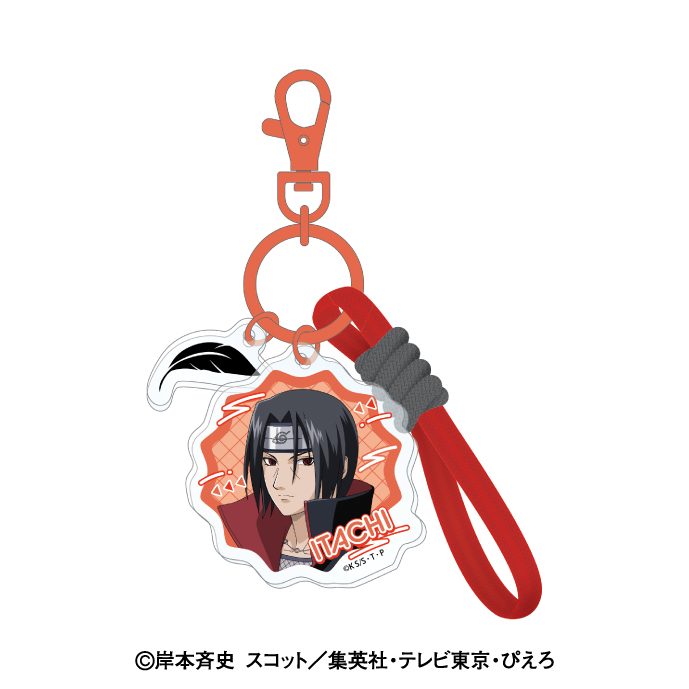 NARUTO-ナルト- じゃらじゃらキーホルダー 5 うちはイタチ ("NARUTO" Jarajara Key Chain 5 Uchiha Itachi)