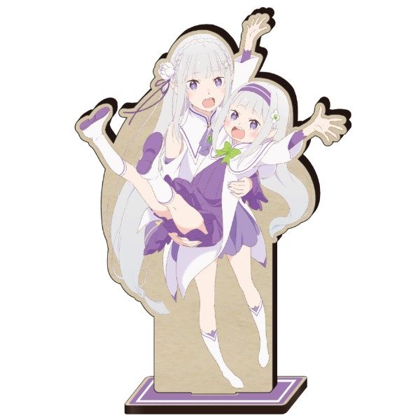 Re:ゼロから始める異世界生活 MOKUスタ エミリア&幼少期エミリア ("Re:Zero kara Hajimeru Isekai Seikatsu" MOKU Stand Emilia & Childhood Emilia)