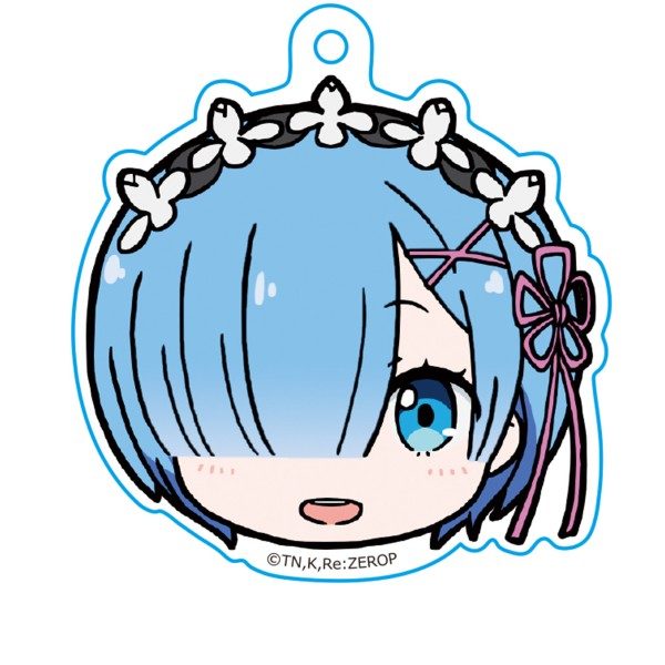Re:ゼロから始める異世界生活 ちゅるキャラ キーホルダー レム ("Re:Zero kara Hajimeru Isekai Seikatsu" Churu Chara Key Chain Rem)