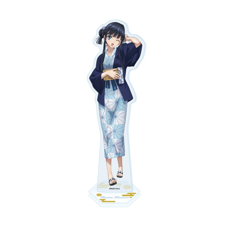 アクリルスタンド WHITE ALBUM2 08 かずさ 浴衣Ver.(描き下ろしイラスト) (Acrylic Stand "White Album 2" 08 Kazusa Yukata Ver. (Original Illustration))