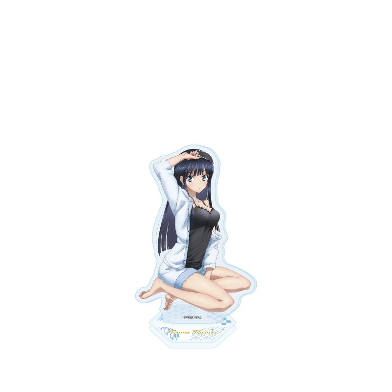アクリルスタンド WHITE ALBUM2 10 かずさ ルームウェアVer.(描き下ろしイラスト) (Acrylic Stand "White Album 2" 10 Kazusa Room Wear Ver. (Original Illustration))