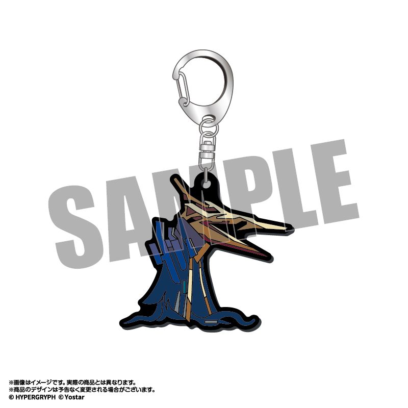 アークナイツ マスコットラバーキーホルダー 深溟のプレデター ("Arknights" Mascot Rubber Key Chain Nethersea Predator)