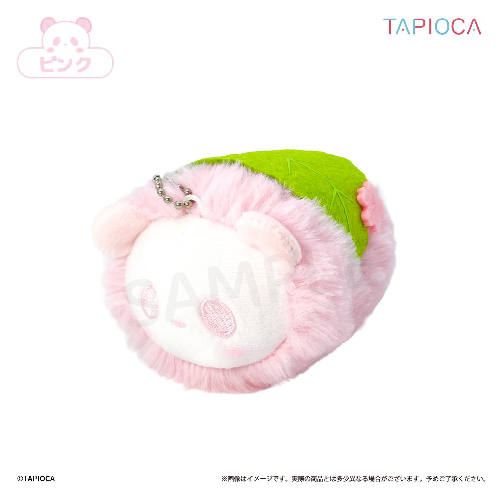 タピオカ オリジナル 桜餅マスコット パンダ ピンク (Tapioca Original Sakura Mochi Mascot Panda Pink)