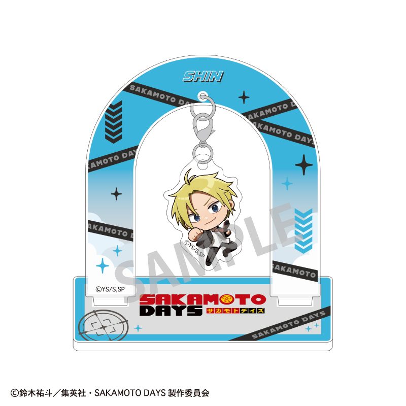 SAKAMOTO DAYS ぶら下がりアクリルスタンド 朝倉シン おっこち ("Sakamoto Days" Hanging Acrylic Stand Asakura Shin Okkochi)