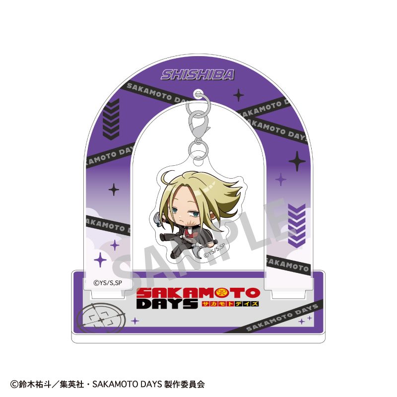 SAKAMOTO DAYS ぶら下がりアクリルスタンド 神々廻 おっこち ("Sakamoto Days" Hanging Acrylic Stand Shishiba Okkochi)