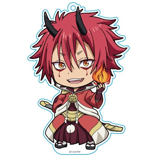 転生したらスライムだった件 ぷにこれ!キーホルダー(スタンド付) ベニマル ("That Time I Got Reincarnated as a Slime" Puni Colle! Key Chain (with Stand) Benimaru)