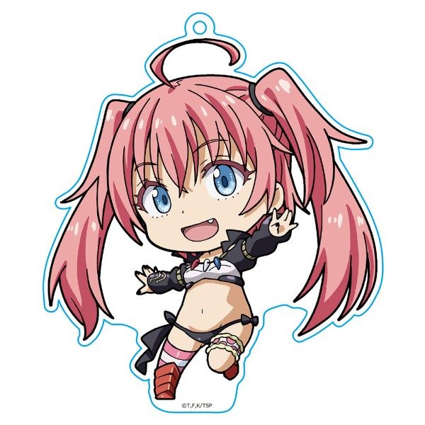 転生したらスライムだった件 ぷにこれ!キーホルダー(スタンド付) ミリム ("That Time I Got Reincarnated as a Slime" Puni Colle! Key Chain (with Stand) Milim)