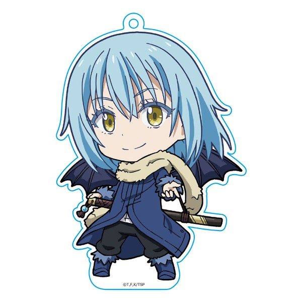 転生したらスライムだった件 ぷにこれ!キーホルダー(スタンド付) リムル ("That Time I Got Reincarnated as a Slime" Puni Colle! Key Chain (with Stand) Rimuru)