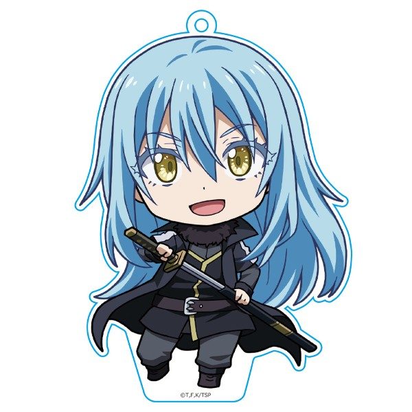 転生したらスライムだった件 ぷにこれ!キーホルダー(スタンド付) リムル 魔王Ver. ("That Time I Got Reincarnated as a Slime" Puni Colle! Key Chain (with Stand) Rimuru Demon Ver.)