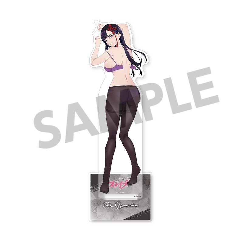 魔都精兵のスレイブ2 描き下ろしBIGアクリルスタンド 山城恋 B ("Chained Soldier Season 2" Original Illustration Big Acrylic Stand Yamashiro Ren B)