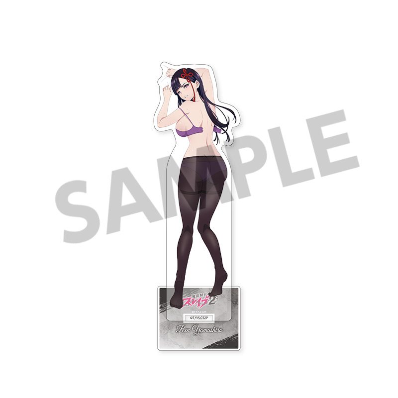 魔都精兵のスレイブ2 描き下ろしアクリルスタンド 山城恋 B ("Chained Soldier Season 2" Original Illustration Acrylic Stand Yamashiro Ren B)