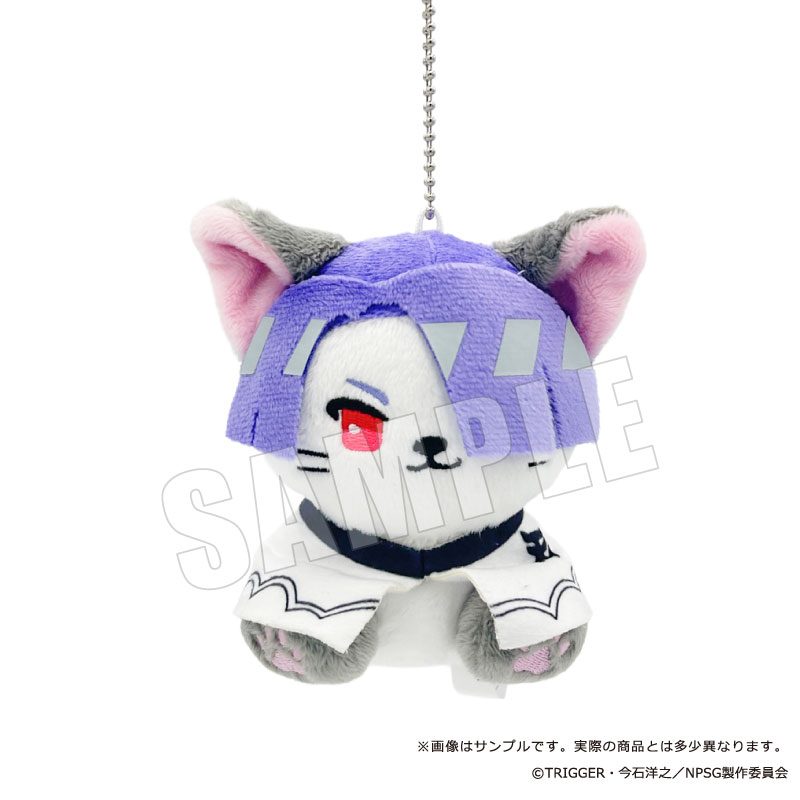 New PANTY & STOCKING with GARTERBELT ぷてぃまるず ぬいぐるみマスコット 04 ポリエステル ("New Panty & Stocking with Garterbelt" Petitmaruzu Plush Mascot 04 Polyester)