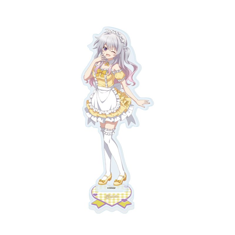 アクリルスタンド 9-nine- Ruler's Crown 02 新海天 メイドVer.(描き下ろしイラスト) (Acrylic Stand "9-nine- Ruler's Crown" 02 Nimi Sora Maid Ver. (Original Illustration))
