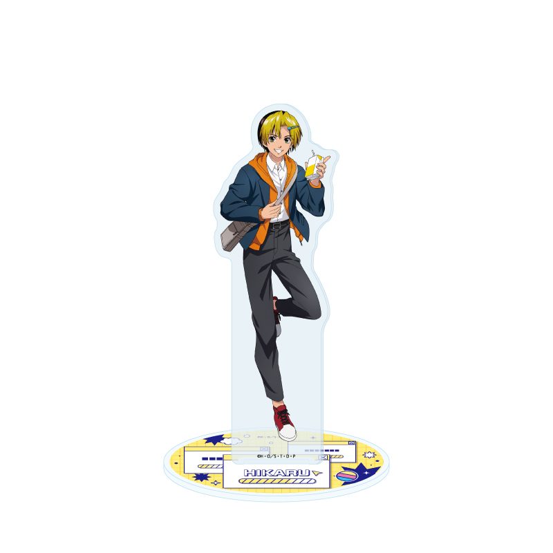 アクリルスタンド ヒカルの碁 77 進藤ヒカル 平成男子Ver.(描き下ろしイラスト) (Acrylic Stand "Hikaru no Go" 77 Shindo Hikaru Heisei Boys Ver. (Original Illustration))