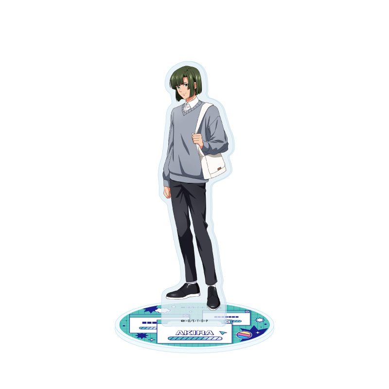 アクリルスタンド ヒカルの碁 78 塔矢アキラ 平成男子Ver.(描き下ろしイラスト) (Acrylic Stand "Hikaru no Go" 78 Toya Akira Heisei Boys Ver. (Original Illustration))