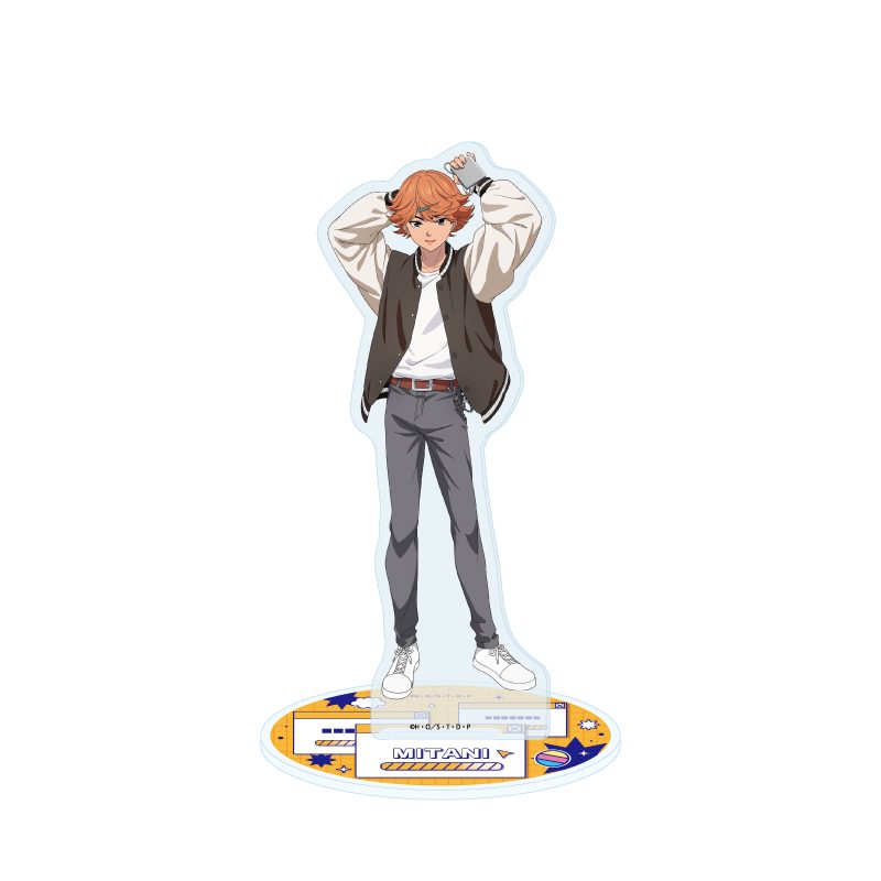 アクリルスタンド ヒカルの碁 80 三谷祐輝 平成男子Ver.(描き下ろしイラスト) (Acrylic Stand "Hikaru no Go" 80 Mitani Yuki Heisei Boys Ver. (Original Illustration))