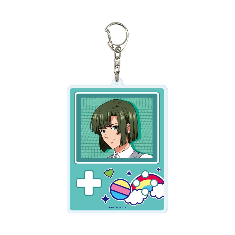 デカアクリルキーホルダー ヒカルの碁 07 塔矢アキラ 平成男子Ver.(描き下ろしイラスト) (Deka Acrylic Key Chain "Hikaru no Go" 07 Toya Akira Heisei Boys Ver. (Original Illustration))