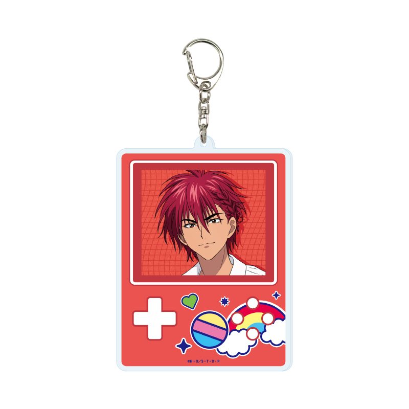 デカアクリルキーホルダー ヒカルの碁 08 加賀鉄男 平成男子Ver.(描き下ろしイラスト) (Deka Acrylic Key Chain "Hikaru no Go" 08 Kaga Tetsuo Heisei Boys Ver. (Original Illustration))