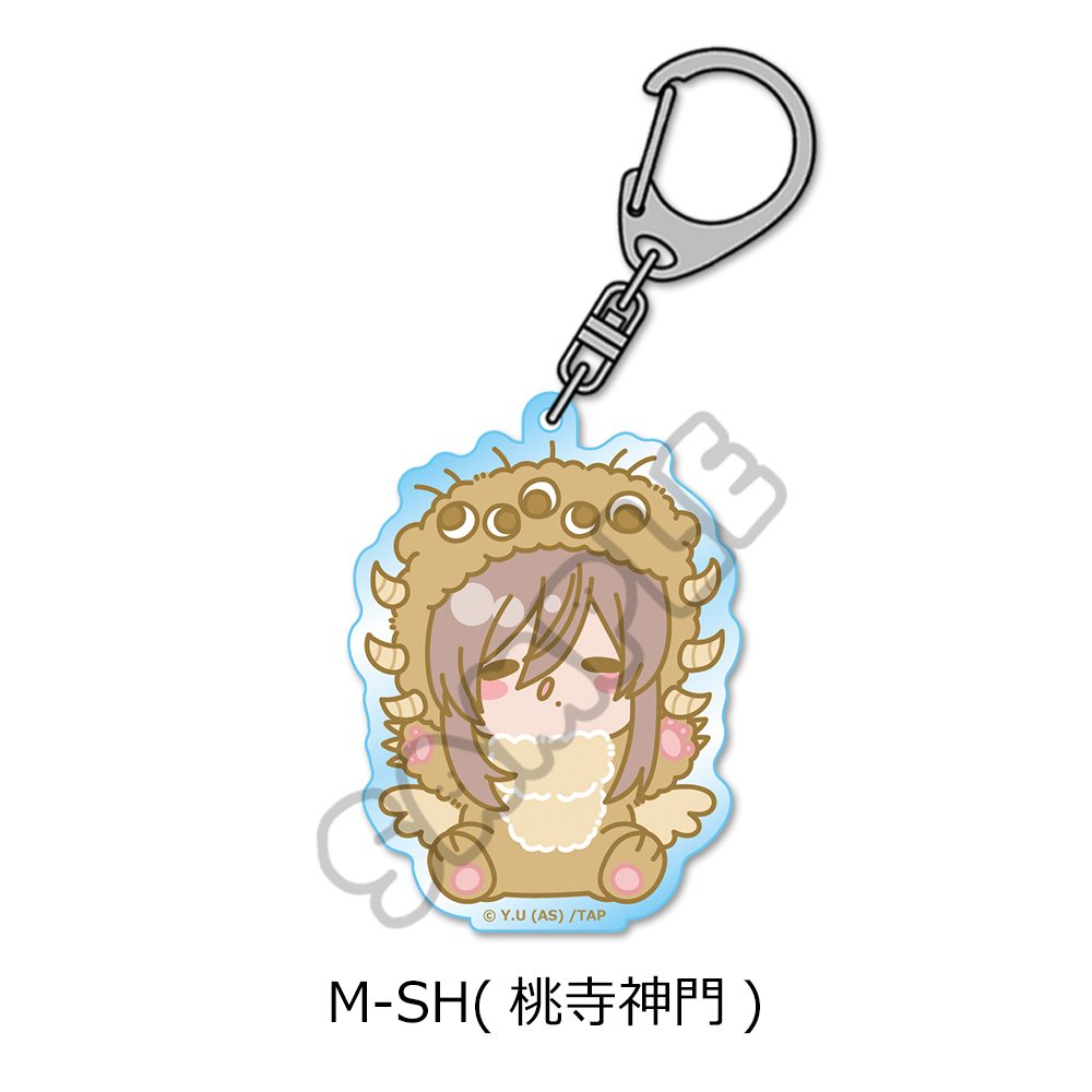 桃源暗鬼 第3弾 アクリルキーホルダー M-SH 桃寺神門 ("Tougen Anki" Vol. 3 Acrylic Key Chain M-SH Momodera Mikado)