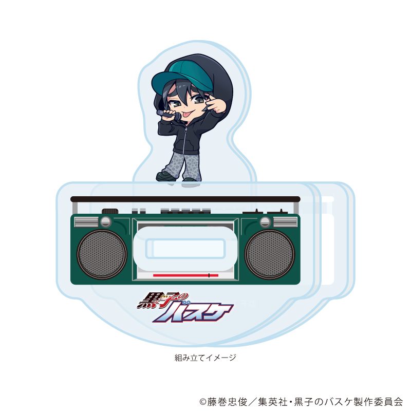 ゆらゆらアクリルスタンド 黒子のバスケ 08 霧崎第一 ヒップホップVer.(ミニキャライラスト) (Yurayura Acrylic Stand "Kuroko's Basketball" 08 Kirisaki Daiichi Hip Hop Ver. (Mini Character Illustration))
