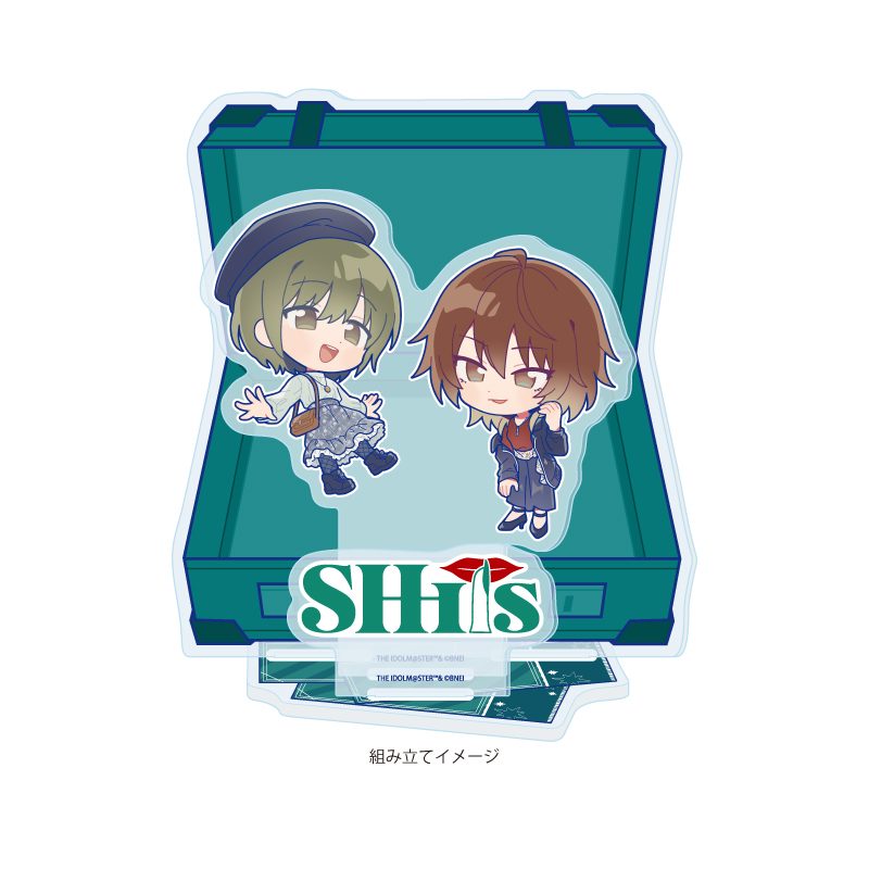 アクリルジオラマ アイドルマスター シャイニーカラーズ 06 283プロ シーズ おでかけVer.(ミニキャライラスト) (Acrylic Diorama "The Idolmaster Shiny Colors" 06 283 Production SHHis Outing Ver. (Mini Character Illustration))