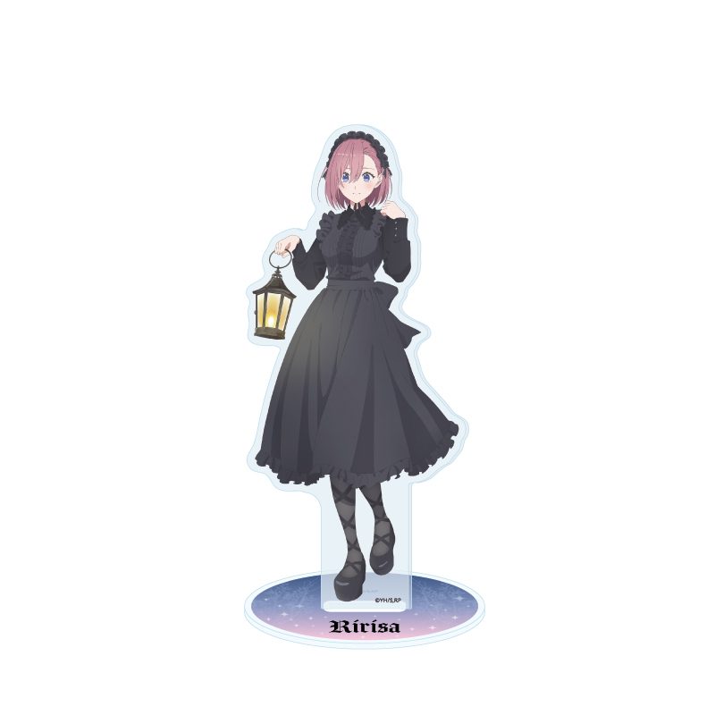 アクリルスタンド 2.5次元の誘惑 13 天乃リリサ ゴシックVer.(描き下ろしイラスト) (Acrylic Stand "2.5 Dimensional Seduction" 13 Amano Ririsa Gothic Ver. (Original Illustration))