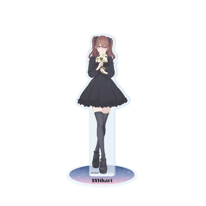 アクリルスタンド 2.5次元の誘惑 14 橘美花莉 ゴシックVer.(描き下ろしイラスト) (Acrylic Stand "2.5 Dimensional Seduction" 14 Tachibana Mikari Gothic Ver. (Original Illustration))